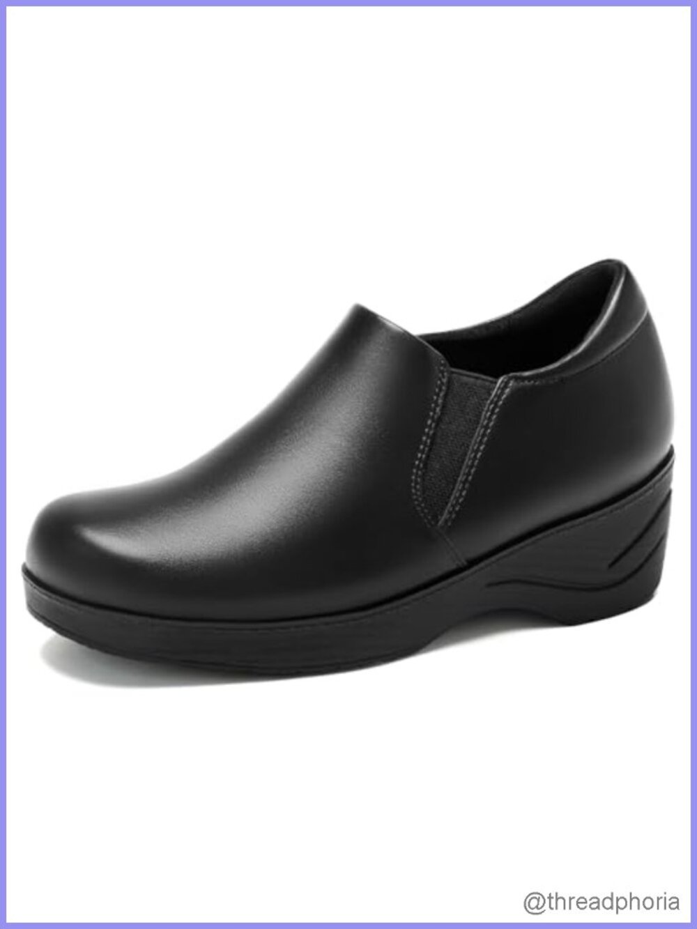 Women's Slip-On Clogs Arch Support Non-Slip Rocker Sole Comfort Work Shoes